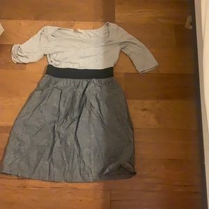 Quarter length sleeve dress